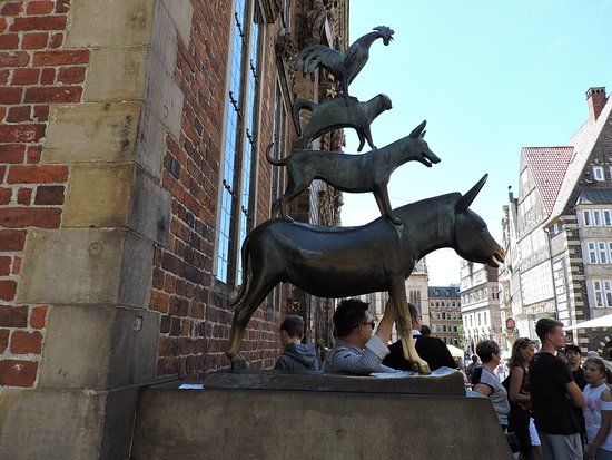 Estatua de los músicos de Bremen